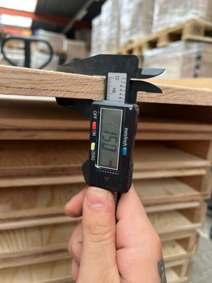 Overzettreden eiken – dikte 15 mm - Afbeelding 3