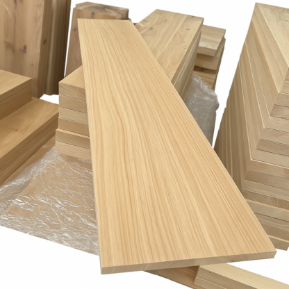 Stoodborden van eikenhout – Dikte 6 mm